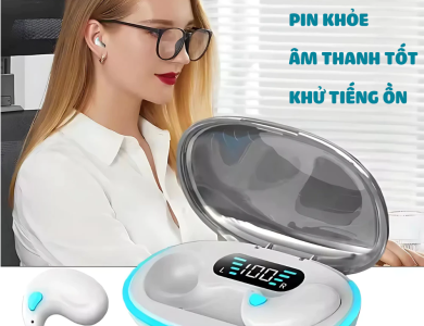 Tai Nghe Ngủ Không Dây X55 Tích Hợp Màn Hình LED Điều Khiển Nút Tai Nghe Giảm Tiếng Ồn Kháng Nước