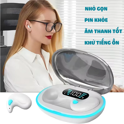 Tai Nghe Ngủ Không Dây X55 Tích Hợp Màn Hình LED Điều Khiển Nút Tai Nghe Giảm Tiếng Ồn Kháng Nước